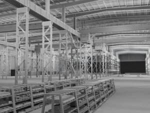 factory interior scene Modelo 3D