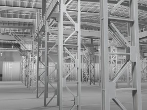factory interior scene Modelo 3D