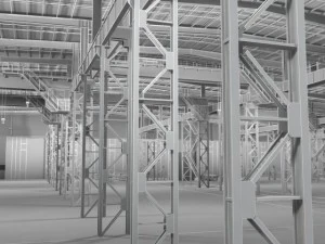 factory interior scene 3D Model