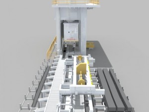 factory interrior scene Modello 3D