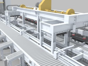 factory interrior scene Modello 3D