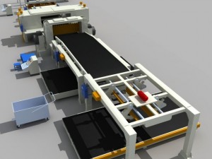 factory interior scene and equipment 3D 模型