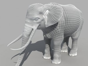 asian elephant Modelo 3D