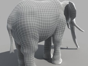 asian elephant Modelo 3D