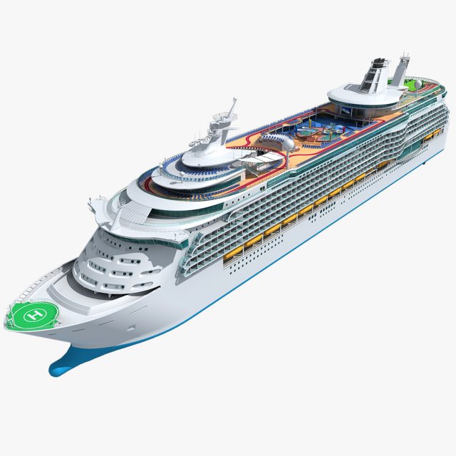 mariner of the seas cruise 3Dモデル .c4d .max .obj .3ds .fbx .stl .blend 