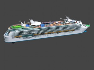 mariner of the seas cruise 3Dモデル