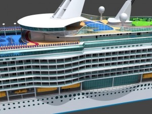 mariner of the seas cruise 3Dモデル