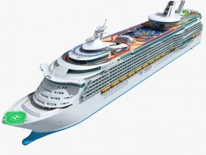 mariner of the seas cruise cutaway 3D Model
