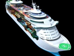 mariner of the seas cruise cutaway 3D Model