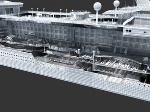 mariner of the seas cruise cutaway 3Dモデル