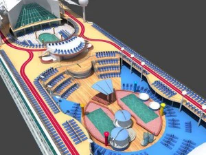 mariner of the seas cruise cutaway 3D Model