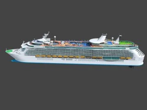 mariner of the seas cruise cutaway 3D Model