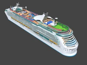mariner of the seas cruise cutaway 3D Model