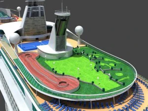 mariner of the seas cruise cutaway 3D Model