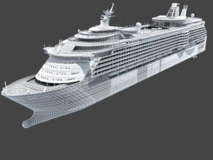 mariner of the seas cruise cutaway 3Dモデル