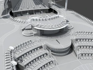 mariner of the seas cruise cutaway 3D Model
