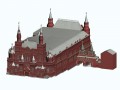 moscow kremlin state historical museum 3D 模型