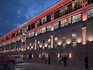 business centre architectural lighting Model 3D