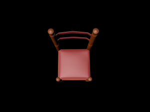 simple chair 3D Model