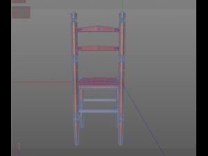 simple chair 3D Model