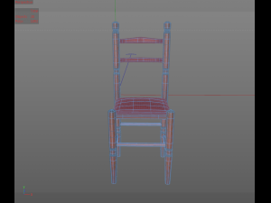 simple chair 3D Model