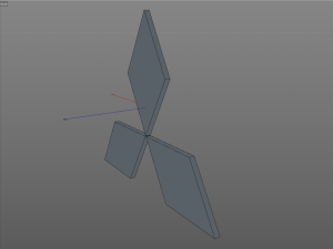 mitsubishi logo 3D मॉडल