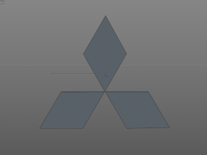 mitsubishi logo 3D मॉडल