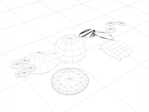 Hamburger 3D Model