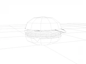 Hamburger 3D Model