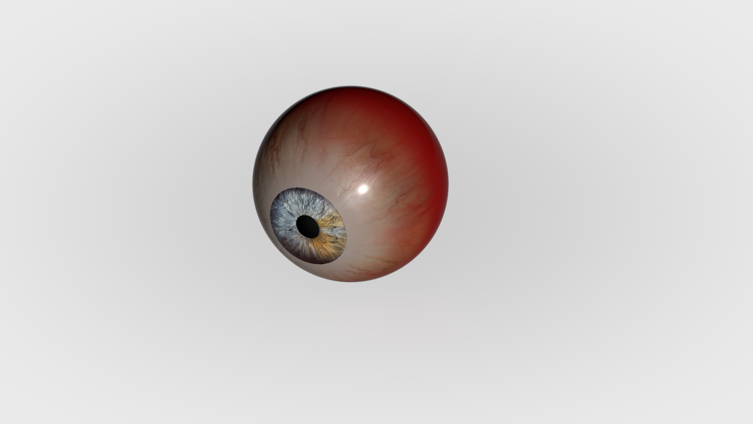 Глаз 3d модель