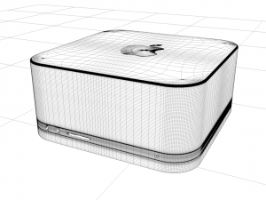 Apple Mac Studio 2022 3D 모델