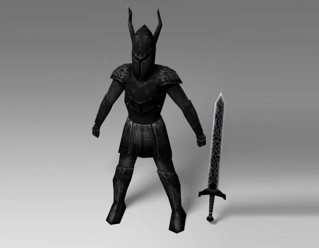 darkknight 3D Model .c4d .max .obj .3ds .fbx .stl .blend