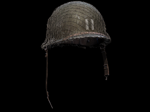 world war 2 helmet american Modelo 3D
