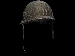 Elmetto americano della seconda guerra mondiale Modello 3D