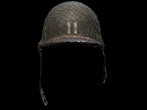 world war 2 helmet american 3D 模型