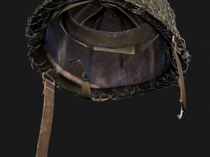 world war 2 helmet american 3D 模型