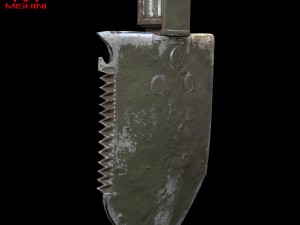 militaryshovel Model 3D