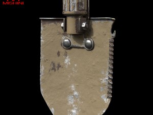 militaryshovel Model 3D