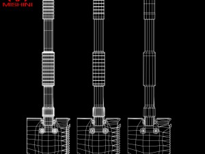 militaryshovel Model 3D