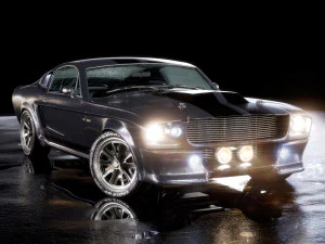 mustang shelby gt 500 1967 Modelo 3D