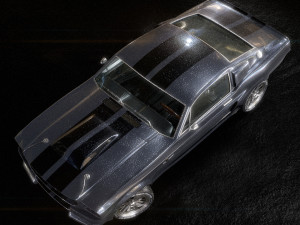 mustang shelby gt 500 1967 Model 3D