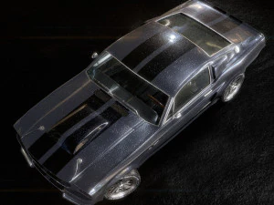 mustang shelby gt 500 1967 Modelo 3D