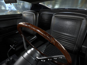 mustang shelby gt 500 1967 Model 3D