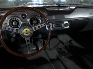 mustang shelby gt 500 1967 Model 3D