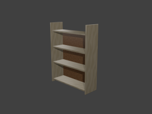 bookshelf 3D Model