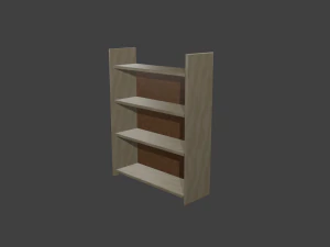 bookshelf 3D Модель