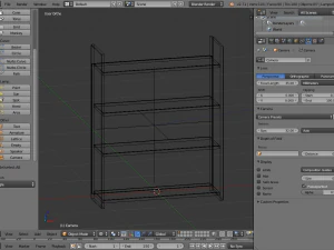 bookshelf 3D Model