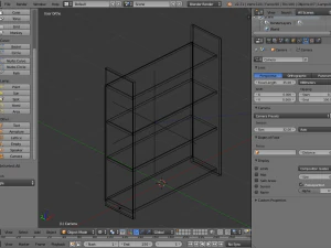 bookshelf 3D Model