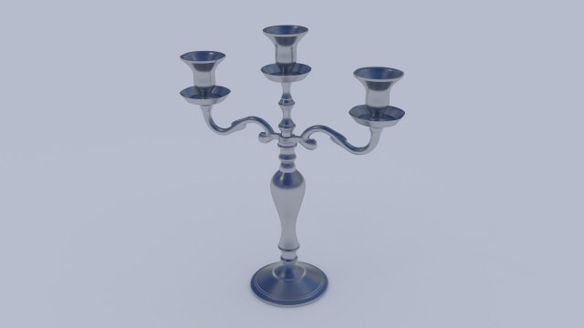 candelabrum Modelo 3D .c4d .max .obj .3ds .fbx .stl .blend 