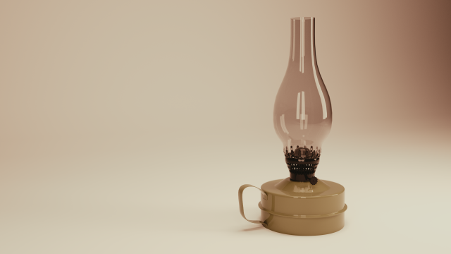 oil lamp 3D-Modell .c4d .max .obj .3ds .fbx .stl .blend 